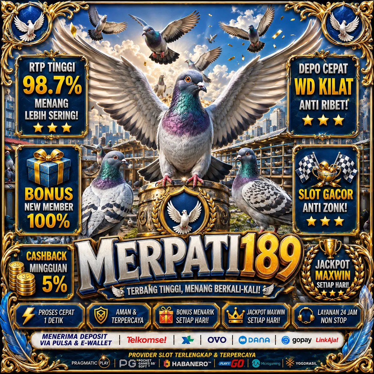 MERPATI189Banner